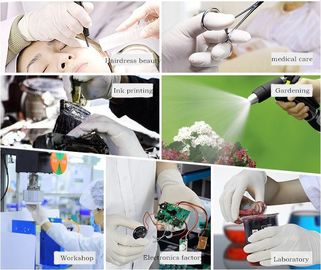 Steriele het Poeder Vrije Witte Kleur van Latex Beschikbare Chirurgische Handschoenen voor het Ziekenhuis