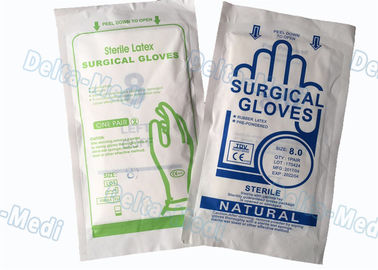 Steriele het Poeder Vrije Witte Kleur van Latex Beschikbare Chirurgische Handschoenen voor het Ziekenhuis