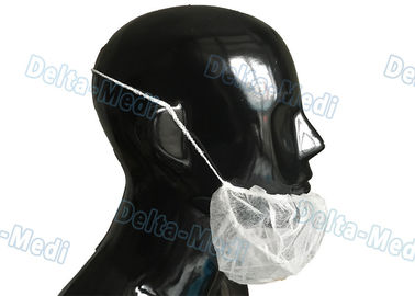 Kies/verdubbel Elastische Beschikbare Chirurgische Kappen, niet Geweven Wit Chirurgisch Baardmasker uit