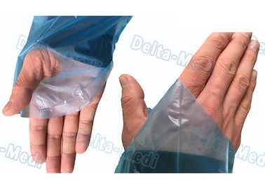 Maak Medische Plastic Productencpe Chirurgische Toga/Isolatietoga met het Manchet van de Duimlijn waterdicht