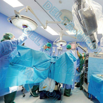 50g aan 60g SBPP + PE/SMS/SMMS + van SMF drapeert de Beschikbare Steriele Chirurgische Urologie met inzamelingszak