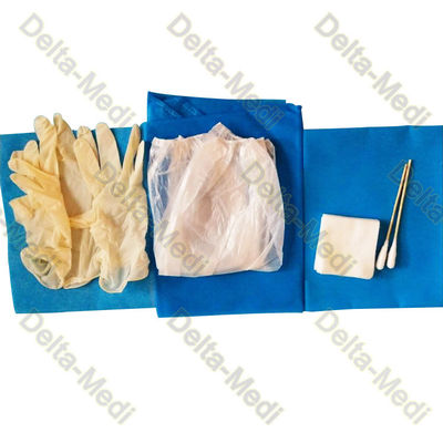 Beschikbare Chirurgische Baby Steriele Levering Kit Medical Birth Baby Kit