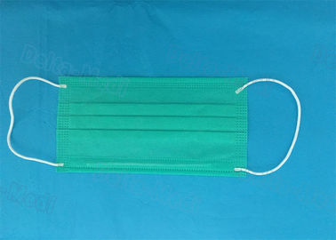 Groene Steriele Medische Beschikbare niet Geweven Eco Vriendschappelijke 17.5x9.5cm van het Gezichtsmasker