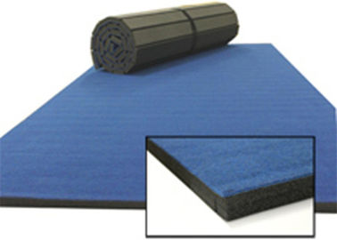 Gymnastiekblauw 50mm Cheerleading-Vloer Mat Velcro Connect