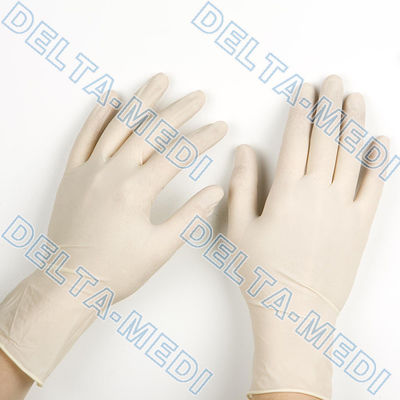 100% natuurlijke Rubberlatex Beschikbare Chirurgische Handschoenen