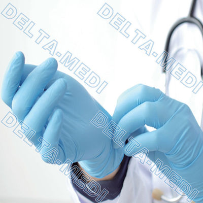 De geparelde Handschoenen van de Manchet Beschikbare Hand voor Gezondheidszorg Industriële Brandkast