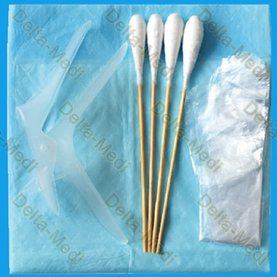 Cervicaal Depressor Gynaecologisch Onderzoek Kit Femal Cervical Sampling Kit